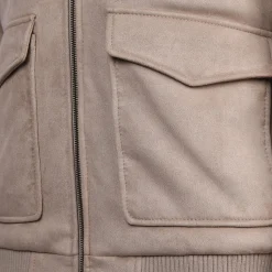 Herren Blouson-Veloursjacke