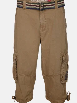 Herren Cargobermuda mit Gürtel