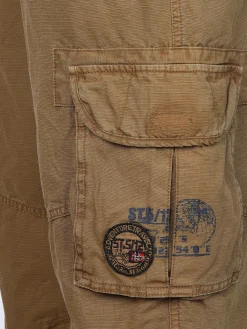 Herren Cargobermuda mit Gürtel