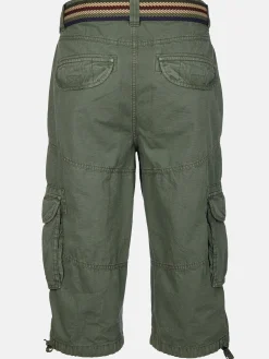 Herren Cargobermuda mit Gürtel