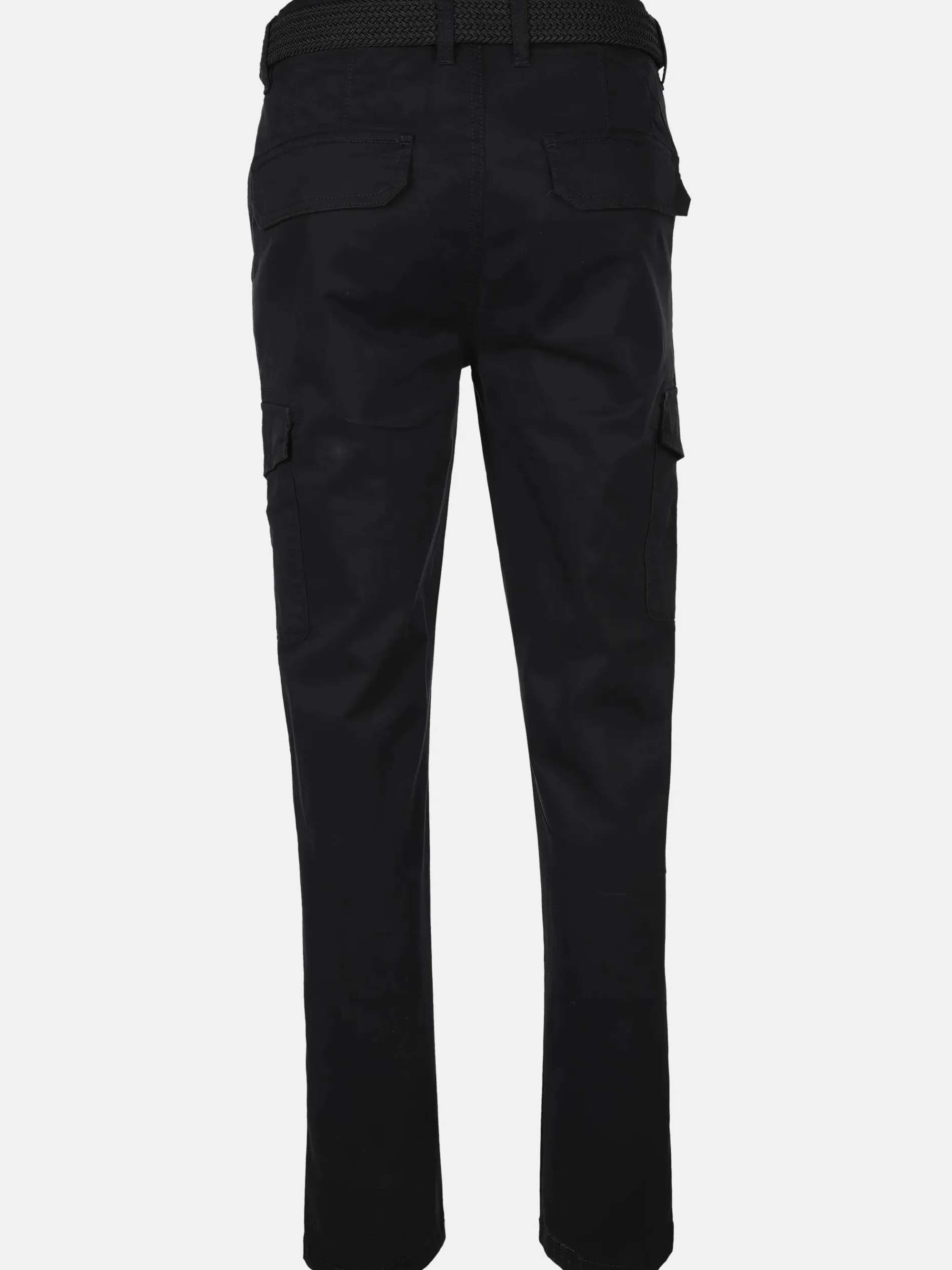 Herren Cargohose mit Flechtgürtel