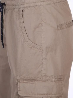 Herren Cargoshorts mit Bindekordel