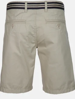 Herren Chino Bermuda mit Gürtel