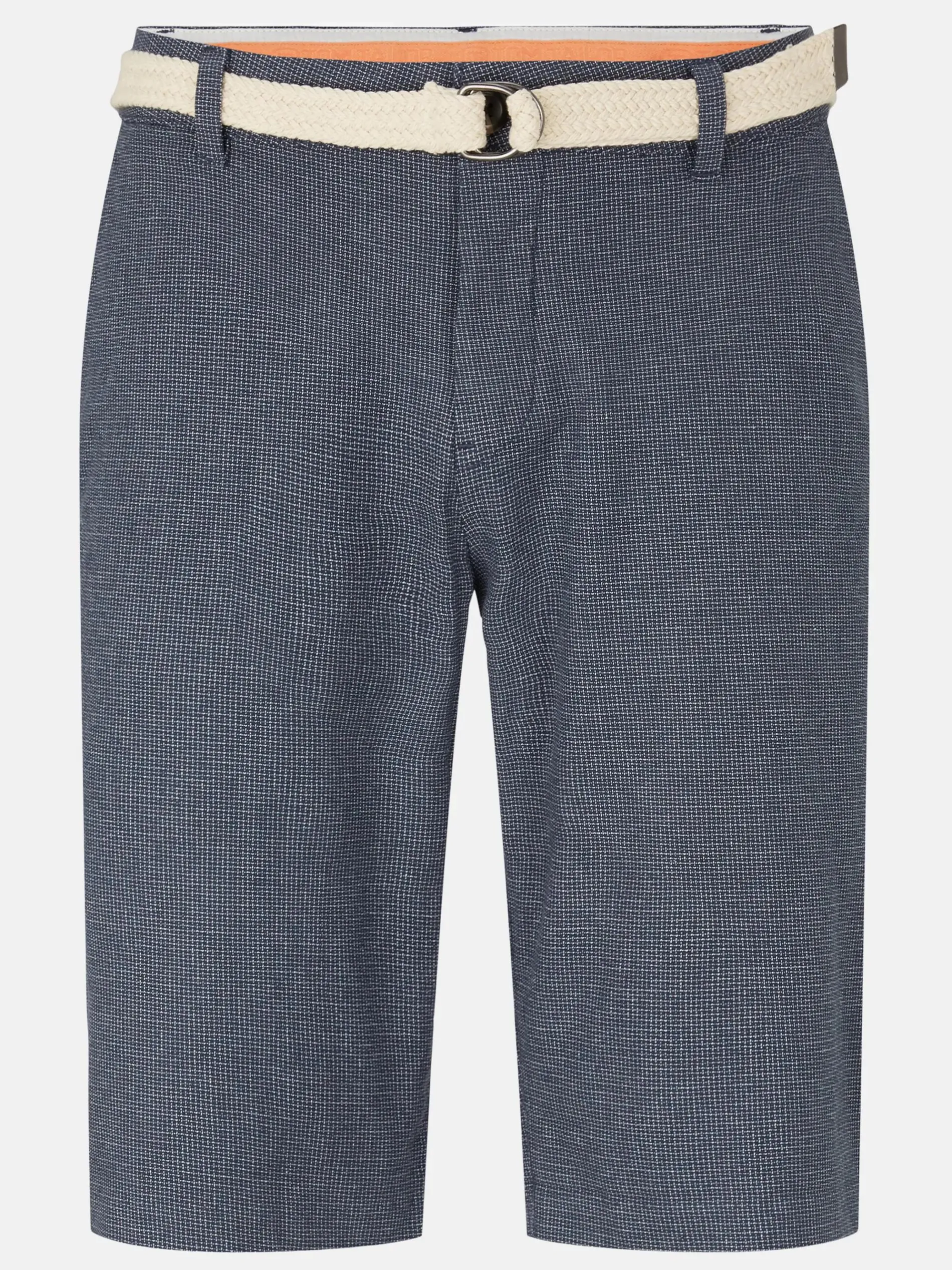 Herren Chino Bermuda mit Minimalprint