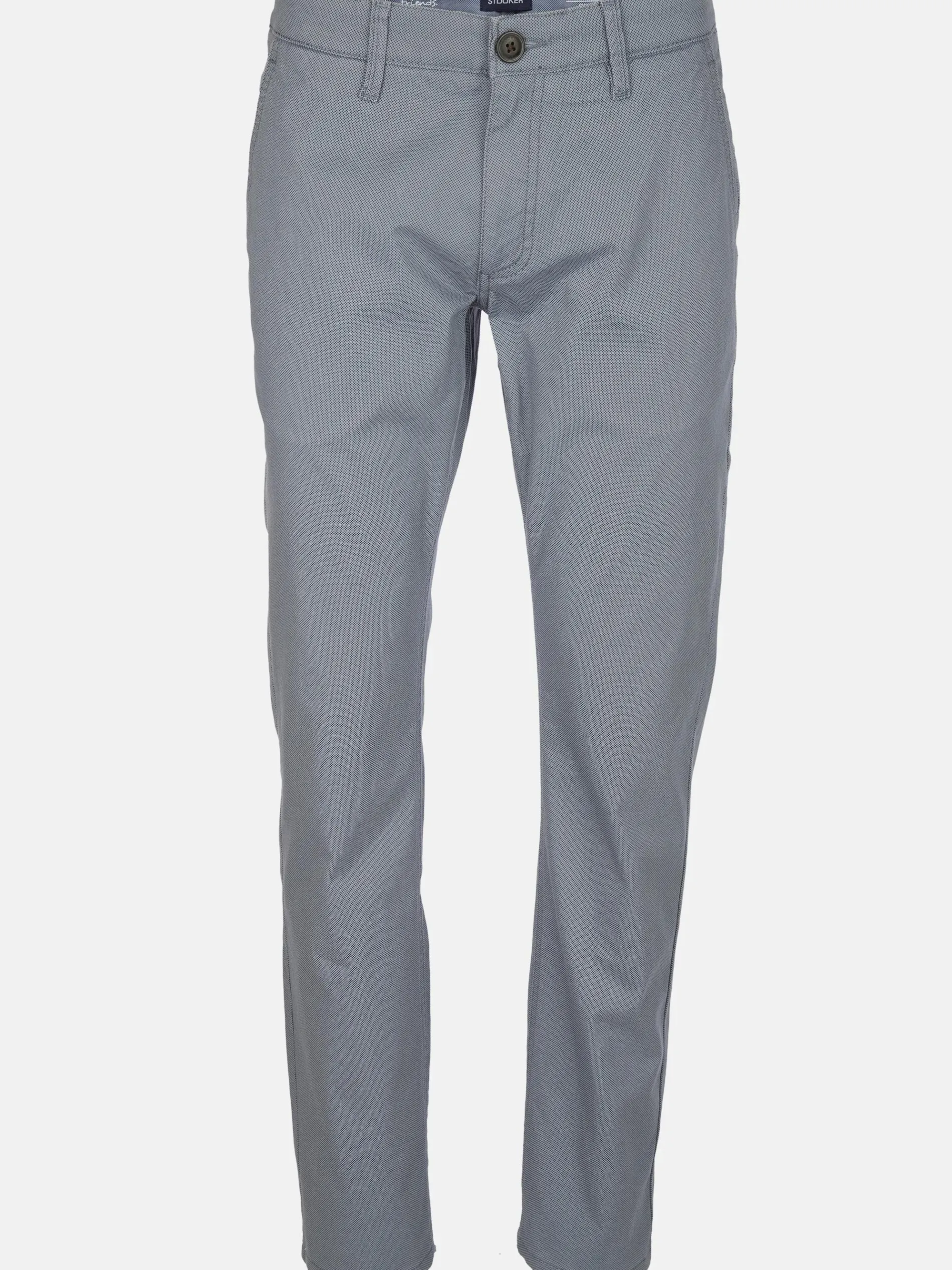 Herren Chino mit Minimalmuster