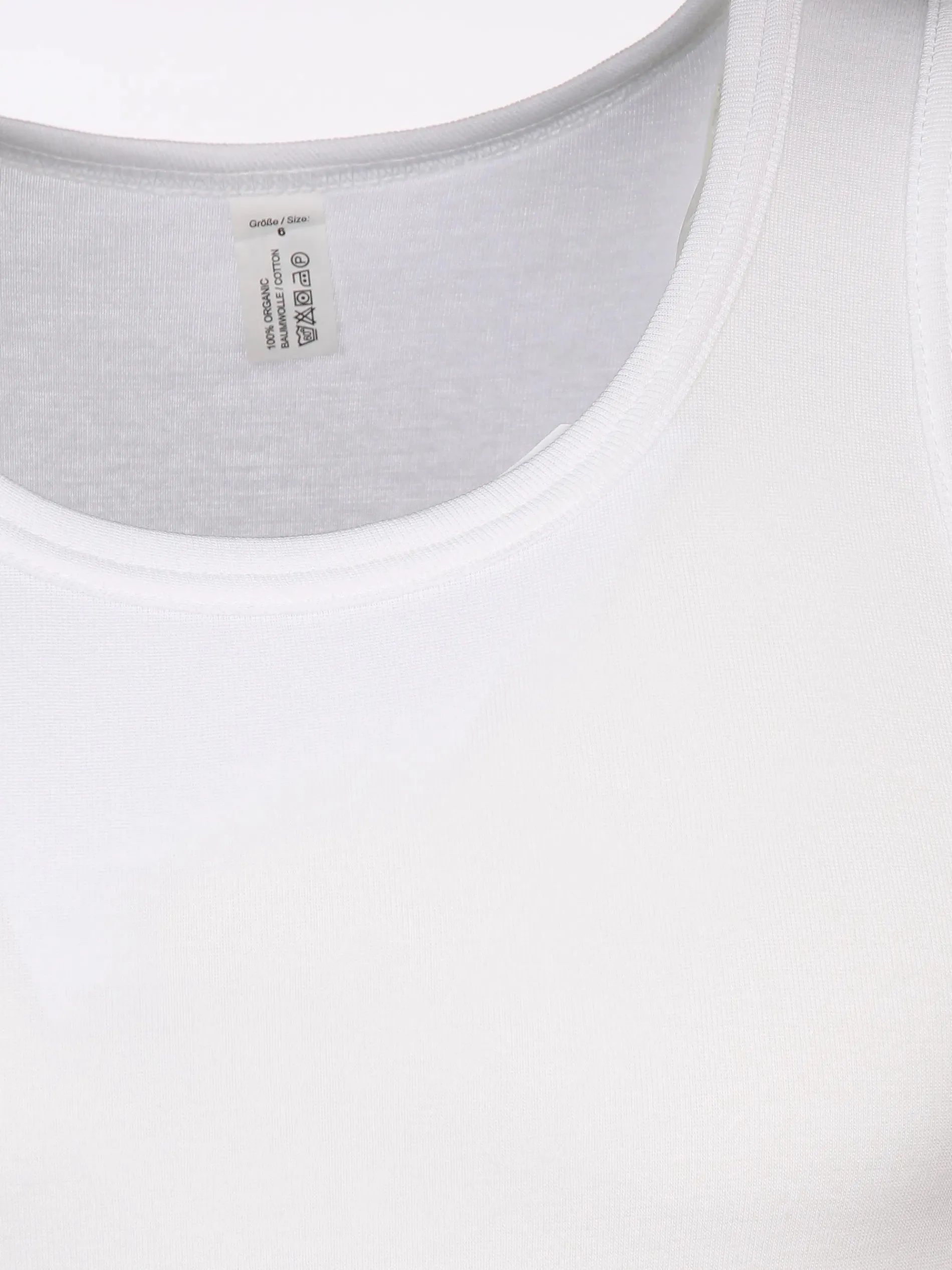 Herren Feinripp Unterhemd im 4er Pack