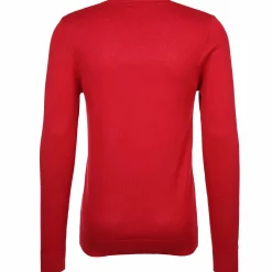 Herren Feinstrickpullover mit V-Ausschnitt