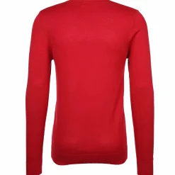 Herren Feinstrickpullover mit V-Ausschnitt