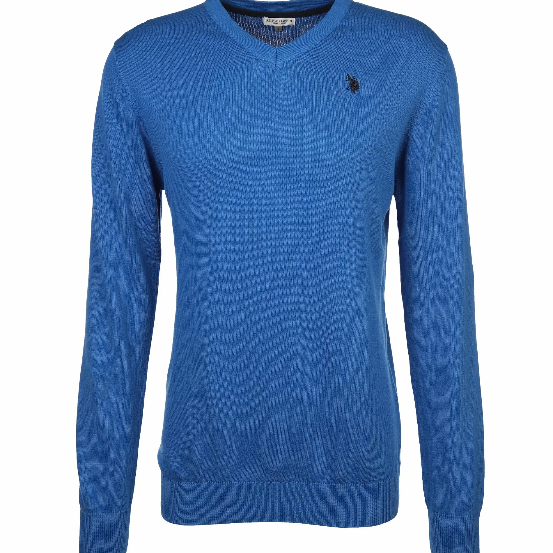 Herren Feinstrickpullover mit V-Ausschnitt