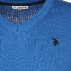 Herren Feinstrickpullover mit V-Ausschnitt