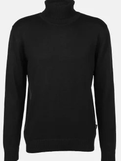 Herren Feinstrickrolli unifarben