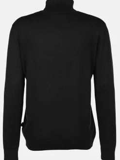 Herren Feinstrickrolli unifarben