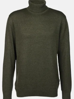 Herren Feinstrickrolli unifarben