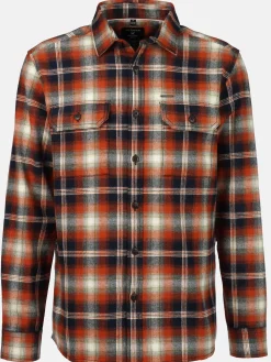 Herren Flanellhemd als Overshirt Melange