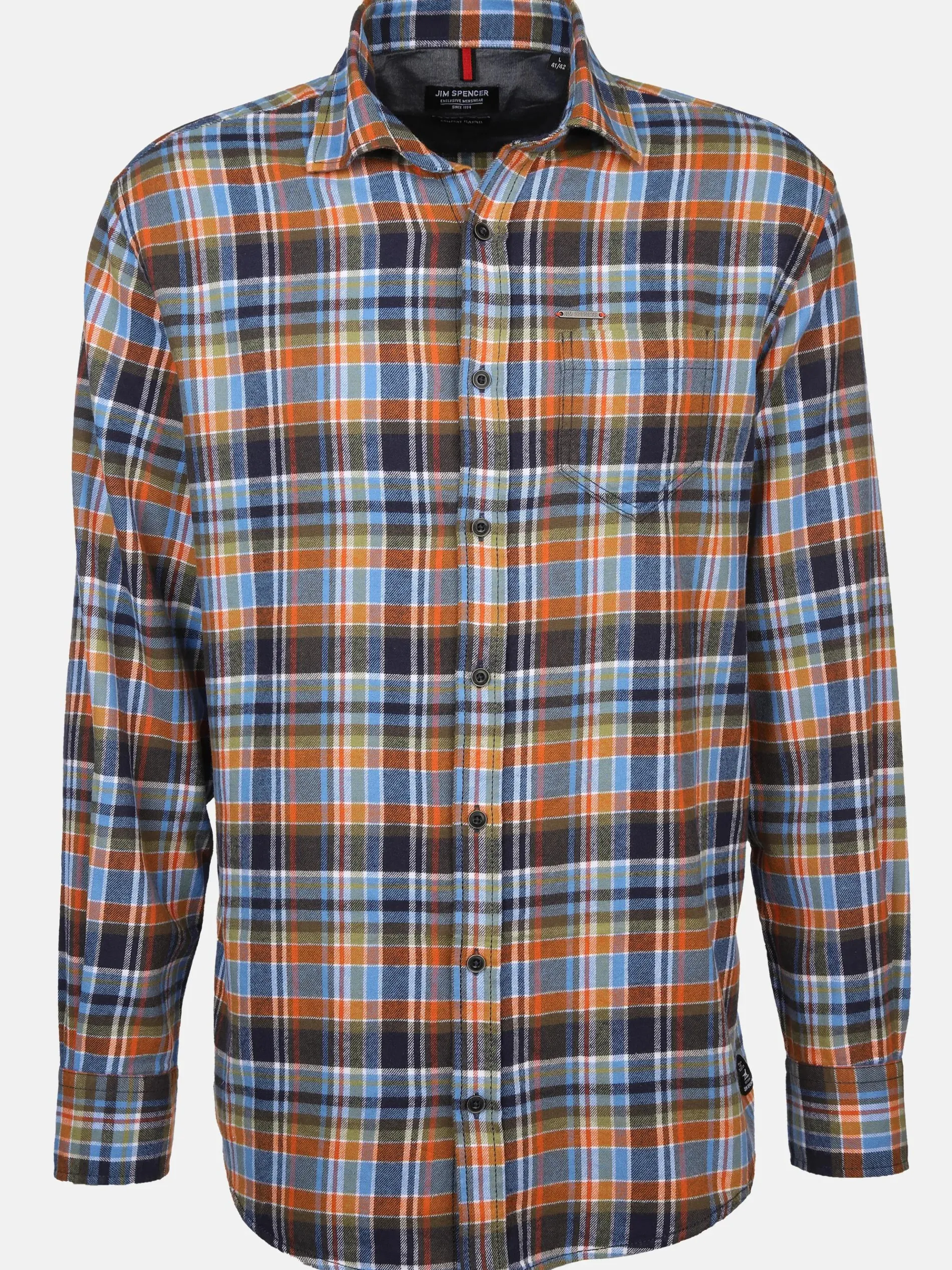 Herren Flanellhemd im Karodessin