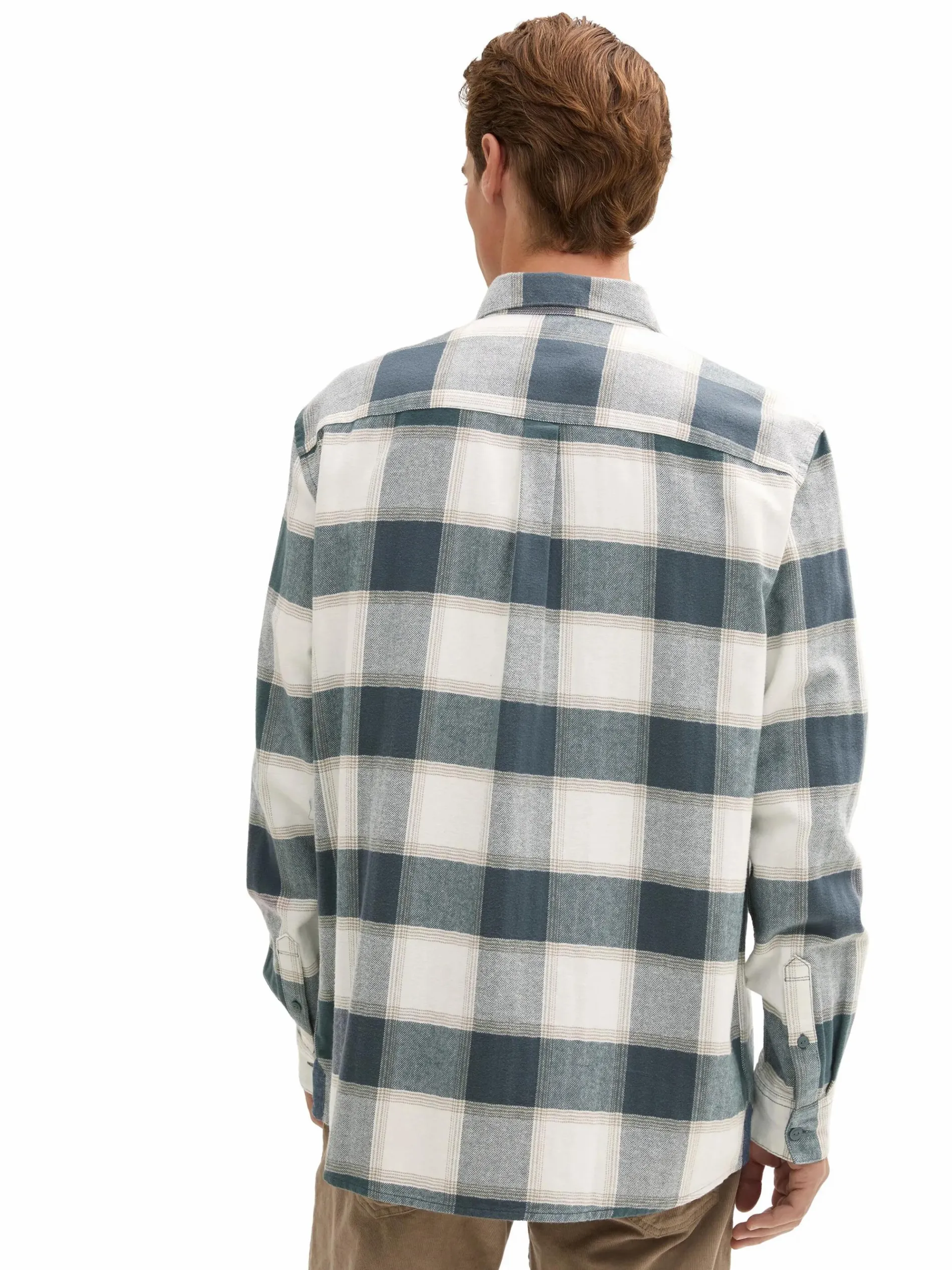 Herren Flanellhemd im Karolook