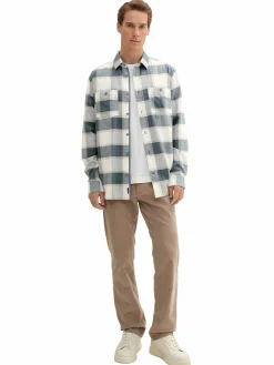 Herren Flanellhemd im Karolook