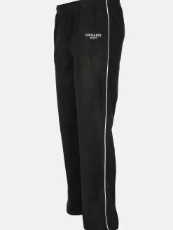 Herren Fleece Hose mit Paspelband