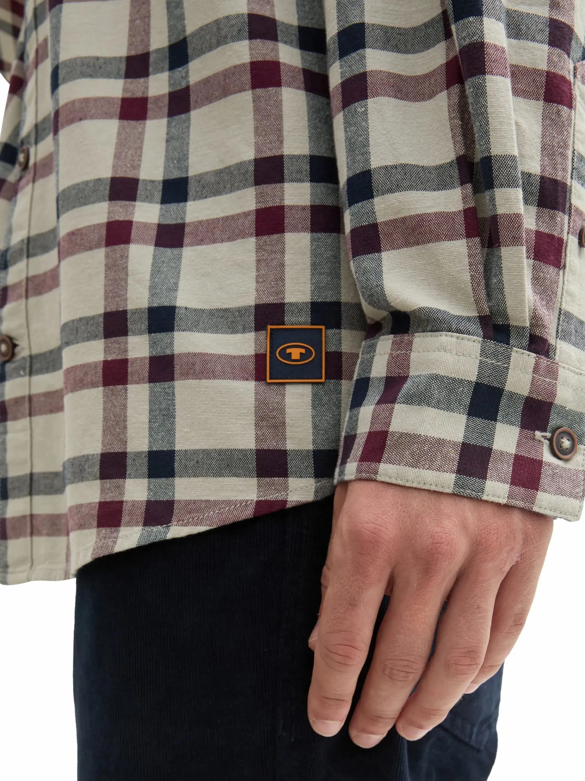 Herren Freizeithemd im Karolook