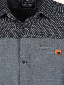 Herren Freizeithemd mit abgesetzter Passe