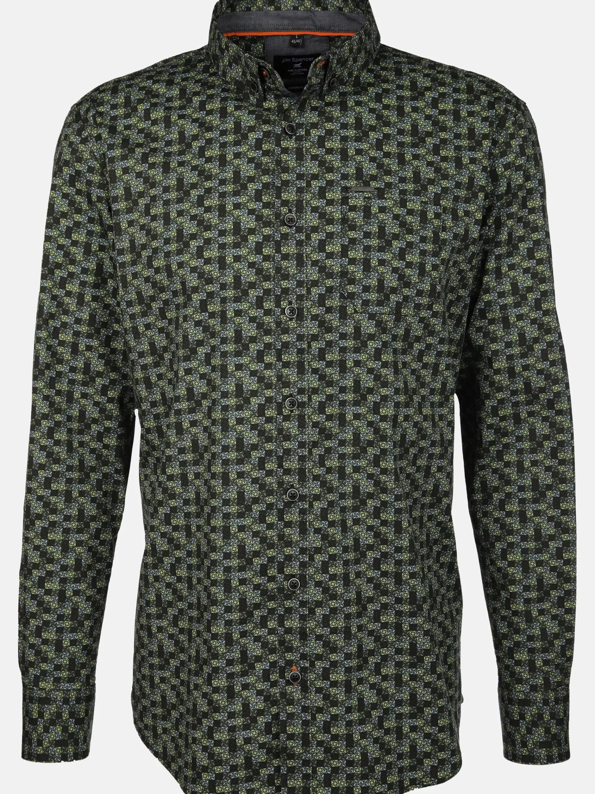 Herren Freizeithemd mit Brusttasche