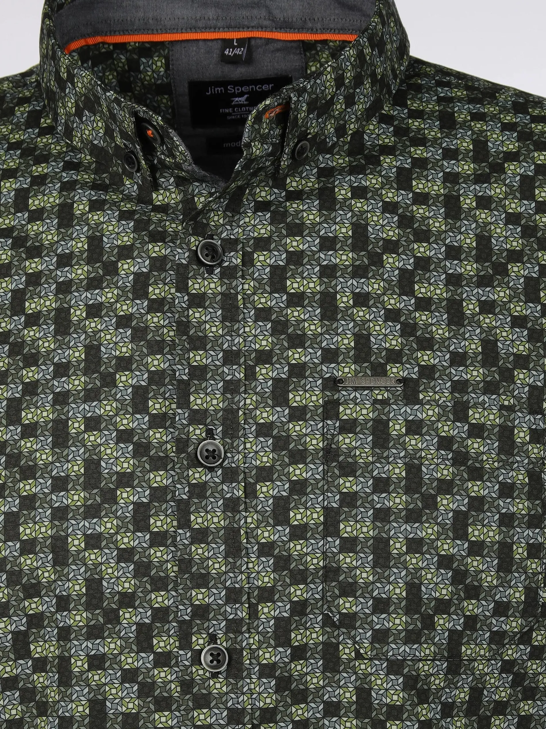 Herren Freizeithemd mit Brusttasche