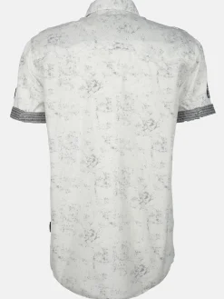 Herren Freizeithemd mit Brusttaschen in Oilwash-Optik