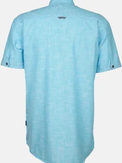 Herren Freizeithemd mit Stehkragen