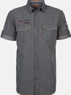 Herren Freizeithemd mit Stickerei