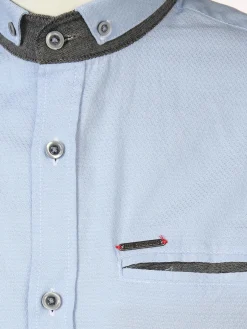 Herren Freizeithemd mit vielen Details