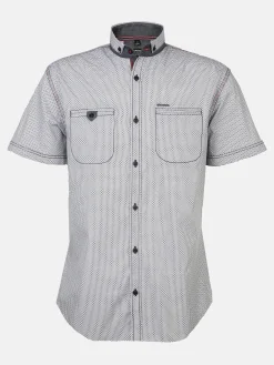 Herren Freizeithemd mit vielen Details