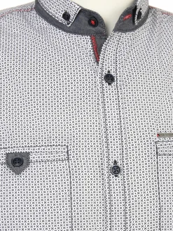 Herren Freizeithemd mit vielen Details