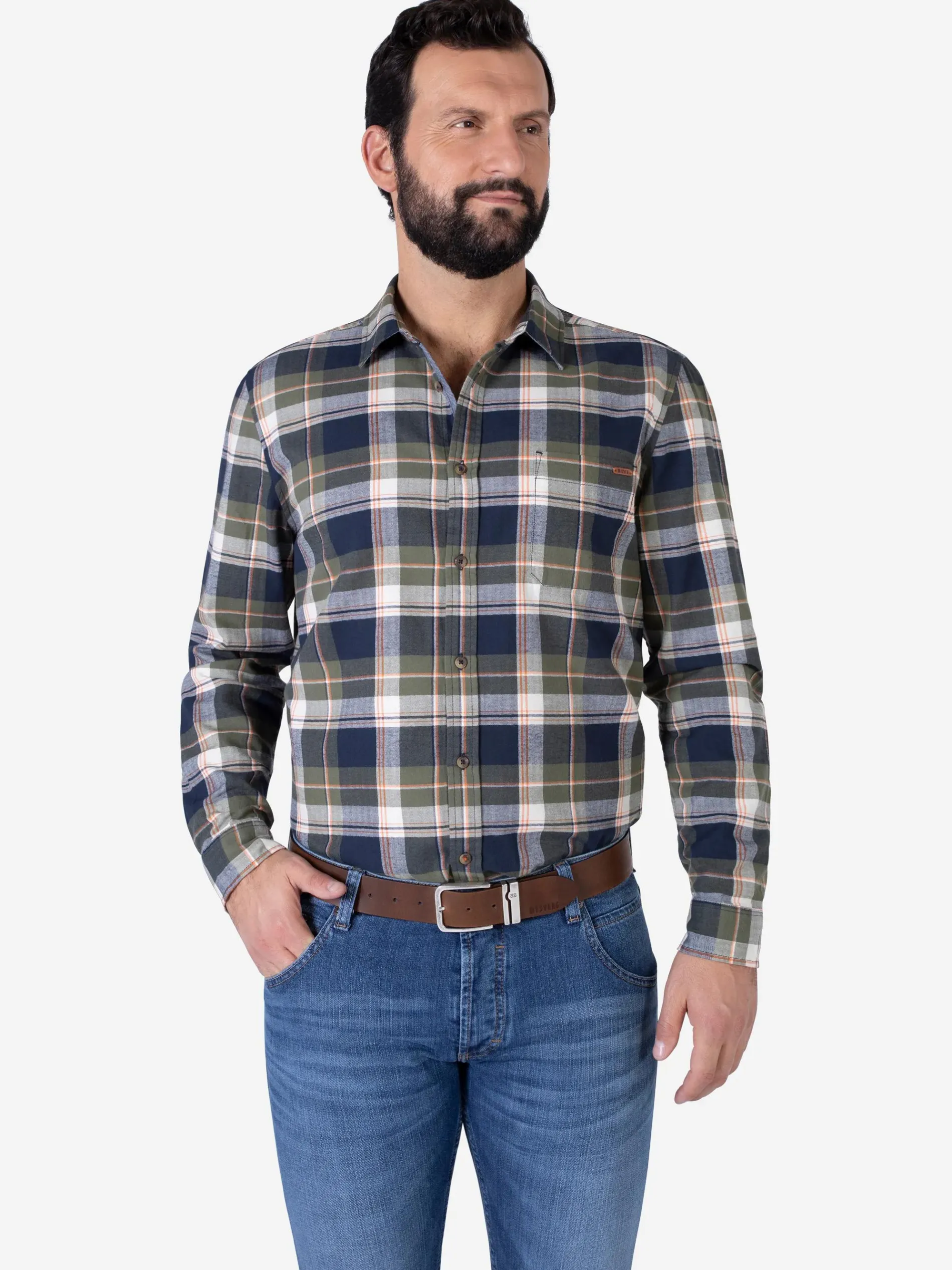 Herren Gürtel aus Leder