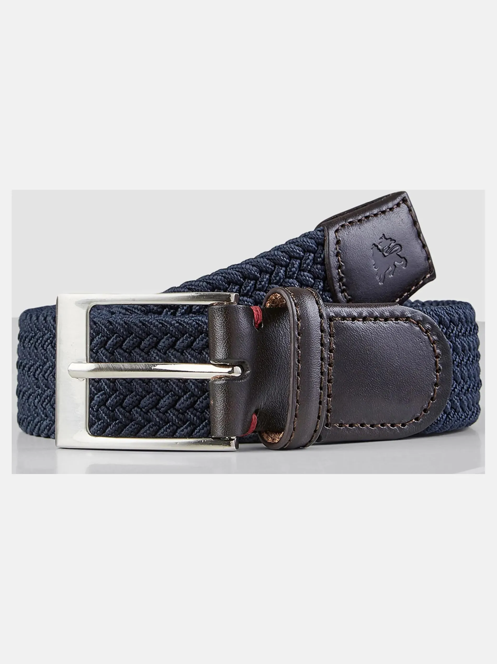 Herren Gürtel mit Fischgräten-Muster