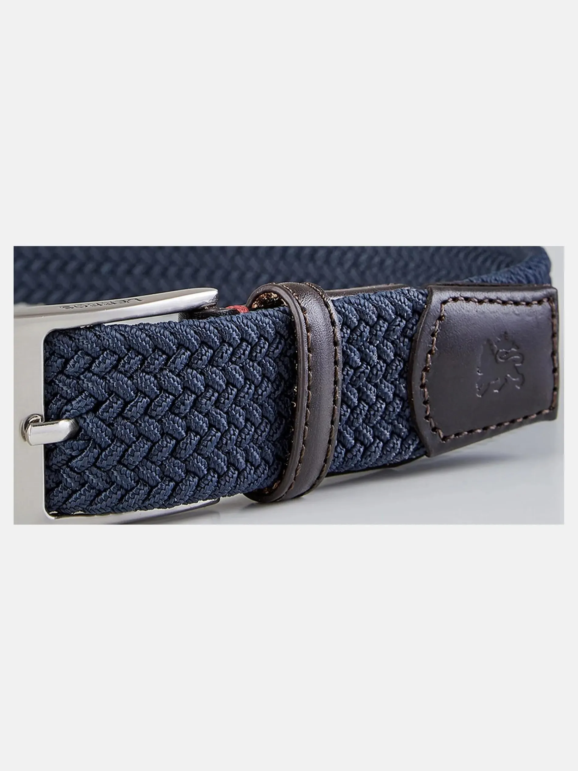 Herren Gürtel mit Fischgräten-Muster