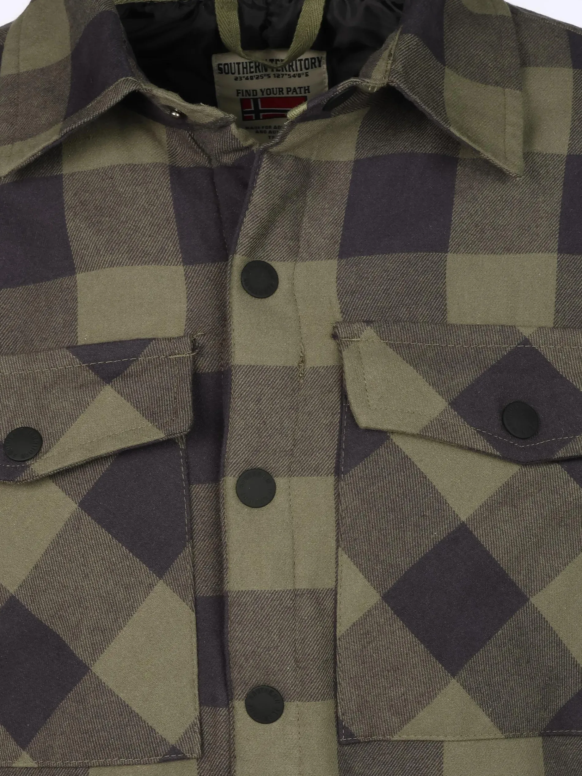 Herren Hemd gepolstert