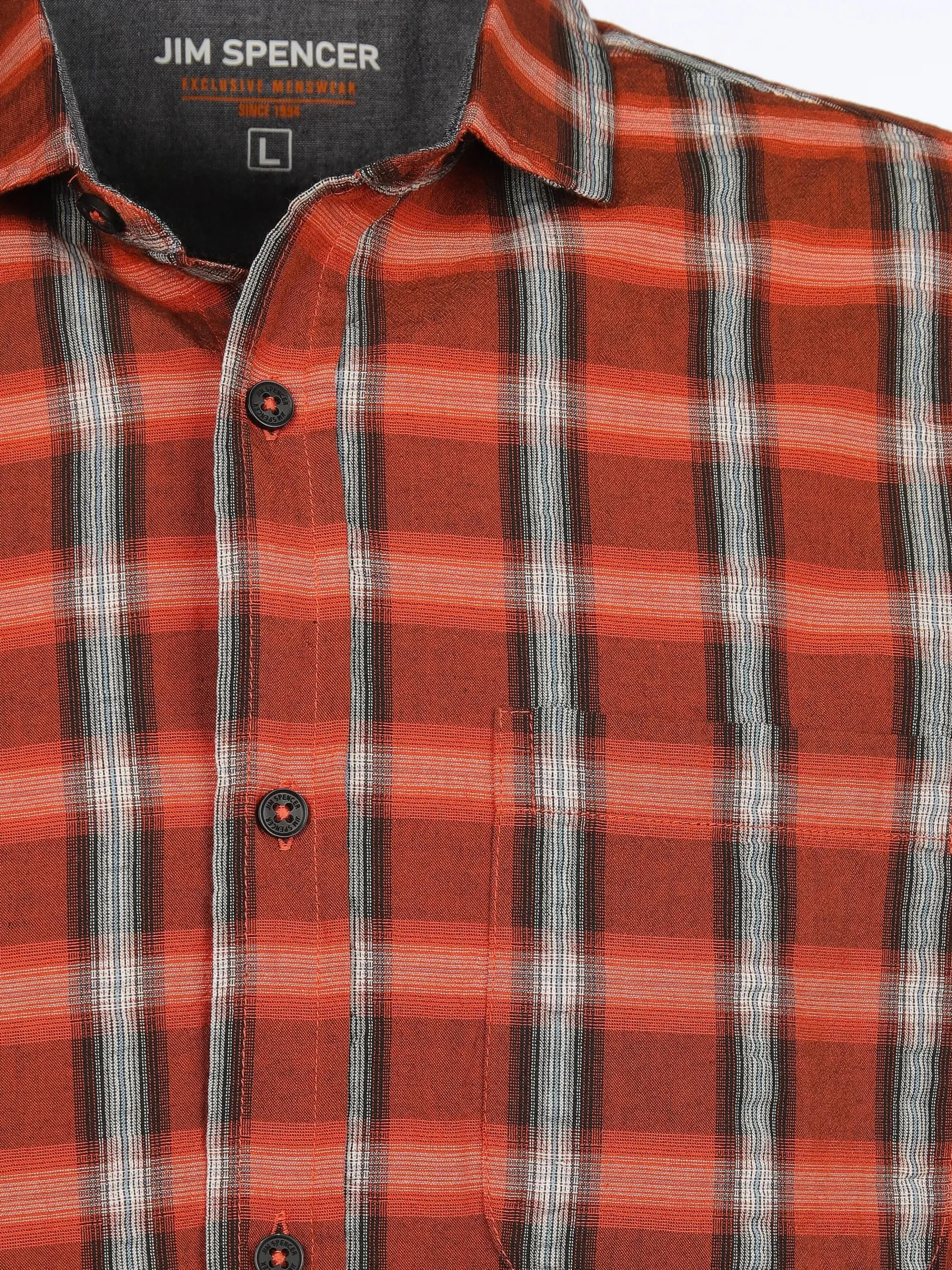 Herren Hemd mit kurzen Ärmeln