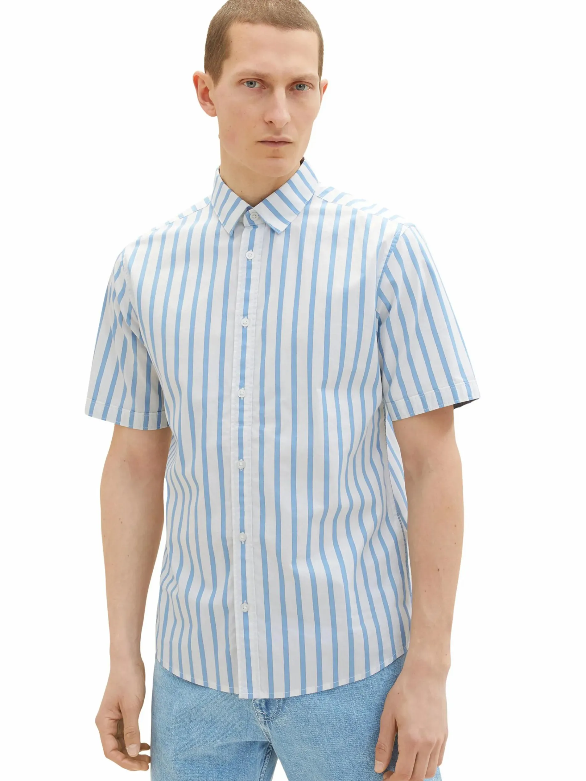 Herren Hemd mit Streifen