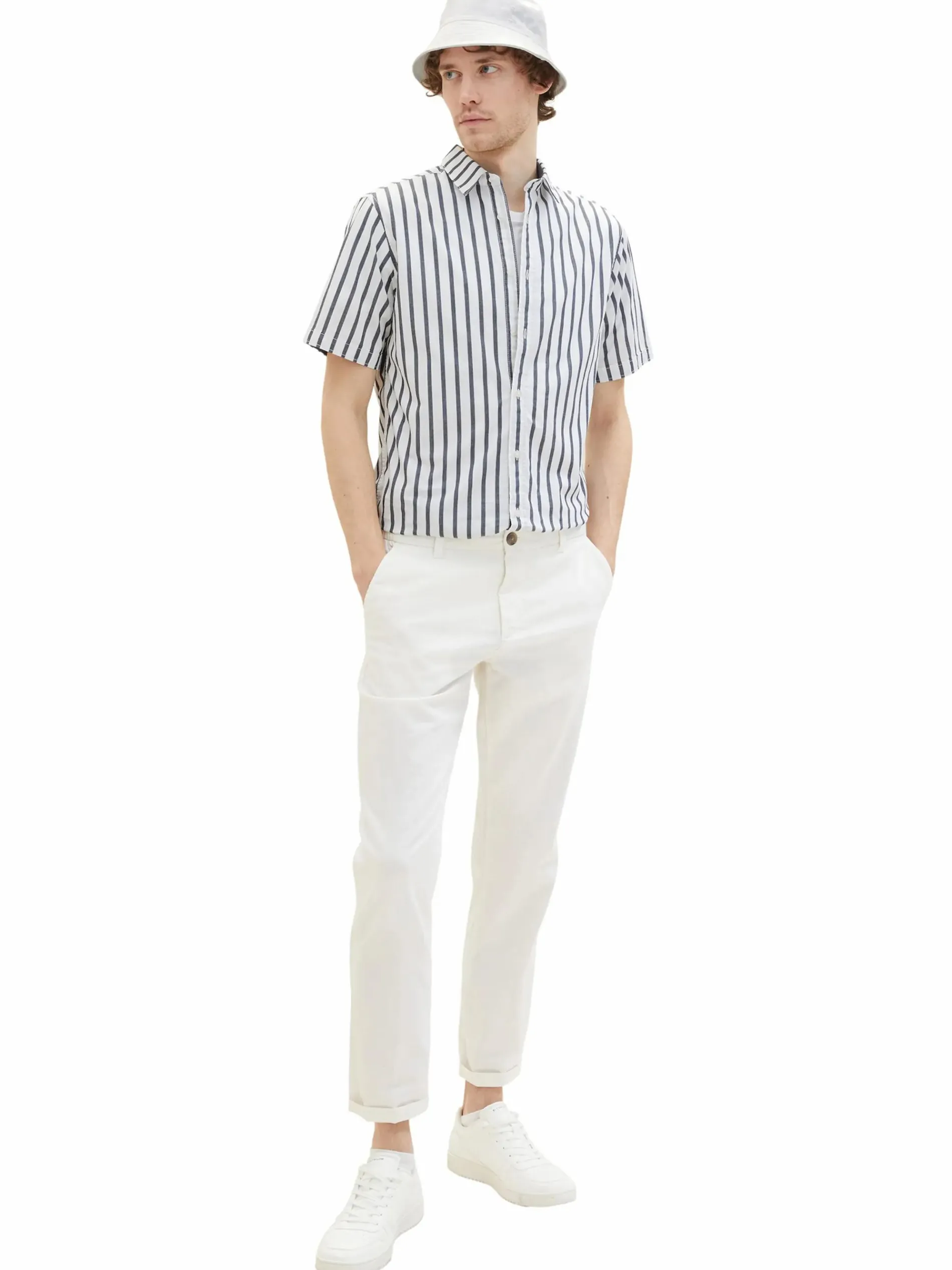 Herren Hemd mit Streifen