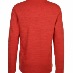 Herren Henley Strickshirt