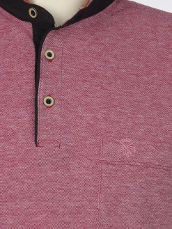 Herren Henleyshirt mit Brusttasche