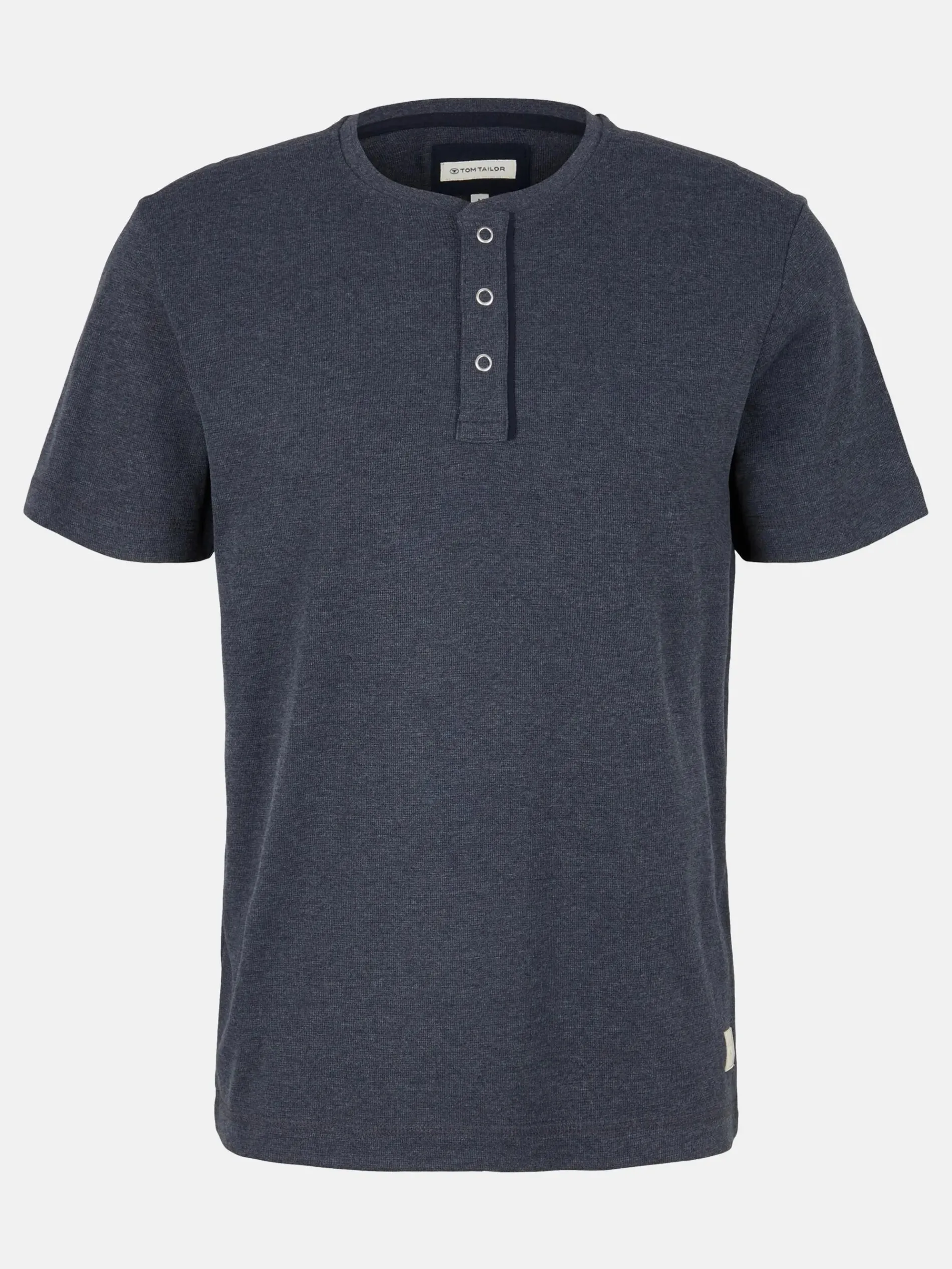 Herren Henleyshirt mit Struktur