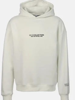 Herren Hoodie mit kleinem Schriftprint