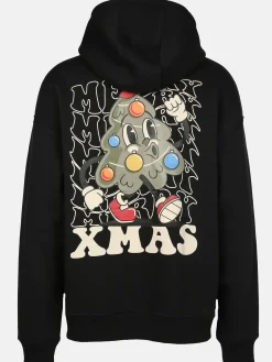 Herren Hoodie mit Weihnachtsmotiv