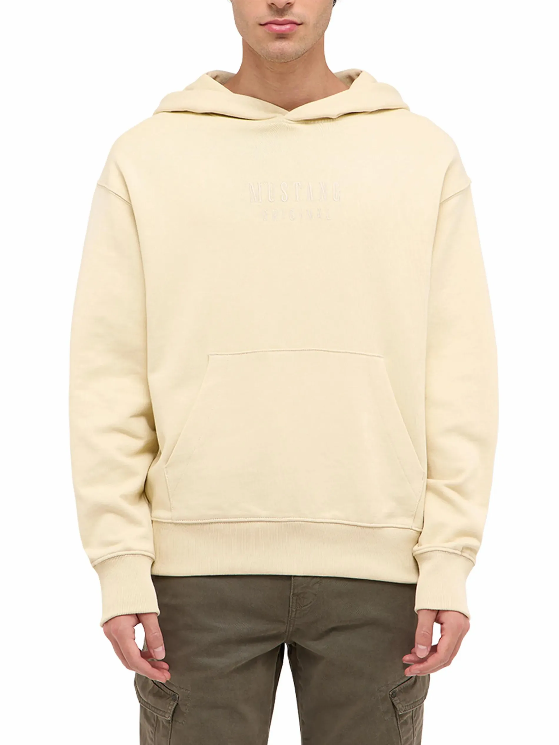 Herren Hoodie unifarben