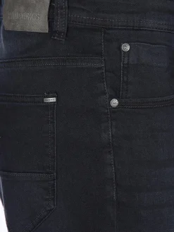 Herren Jeansbermuda in dunkler Waschung