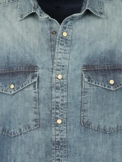 Herren Jeanshemd mit Brusttaschen
