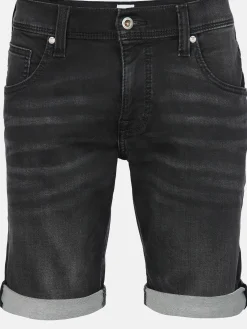 Herren Jeansshorts in dunkler Waschung