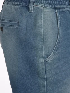 Herren Jeansshorts mit elastischem Bund
