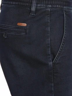 Herren Jeansshorts mit elastischem Bund